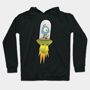 Alien Cannabis Hoodie